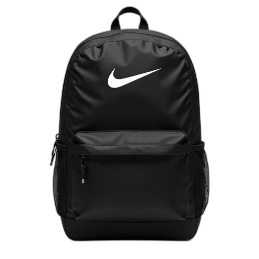 jacket, 3d render, black, backpack transparent PNG cut-out