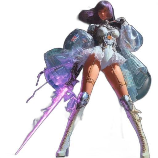 weapon, robot, concept art, fantasy art transparent PNG cut-out