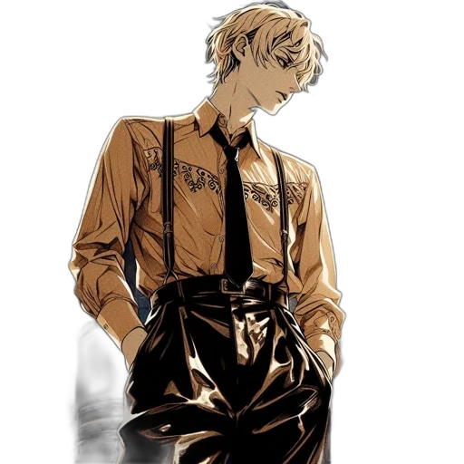 jacket, staff, dress, animal transparent PNG cut-out
