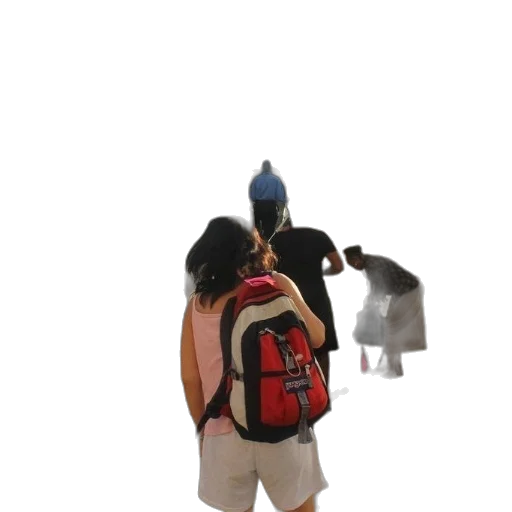 jacket, staff, animal, robot transparent PNG cut-out
