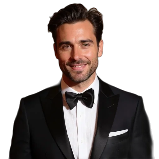 jacket, staff, face, hair transparent PNG cut-out