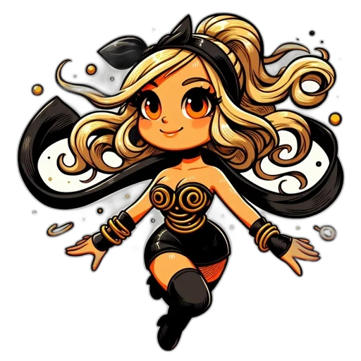fantasy art, concept art, comic book art, pixel art transparent PNG cut-out