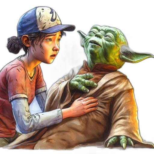 concept art, comic book art, photorealistic, fantasy art transparent PNG cut-out