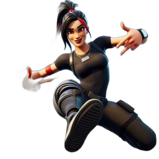 weapon, jacket, face, staff transparent PNG cut-out