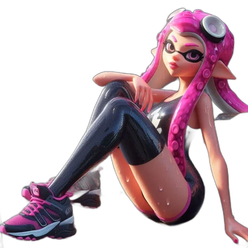 dress, weapon, jacket, shoes transparent PNG cut-out