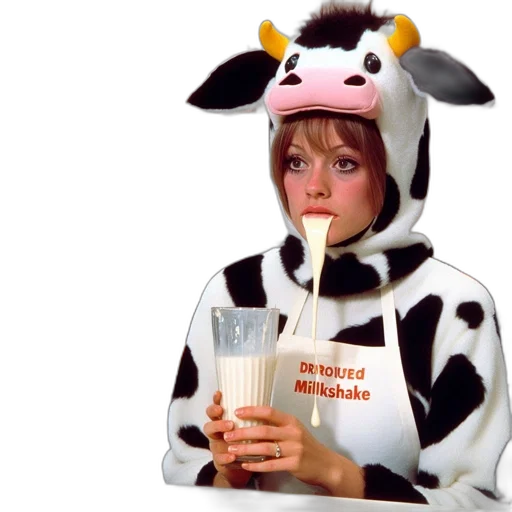 animal, food, young, woman transparent PNG cut-out