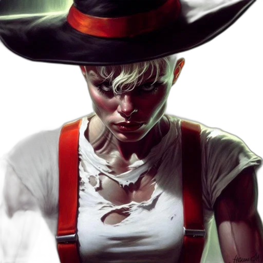 hat, face, staff, concept art transparent PNG cut-out