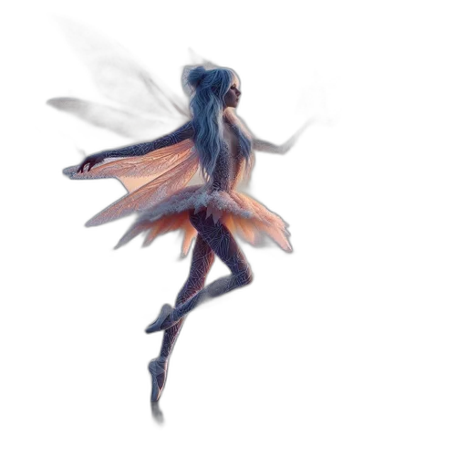 dress, creature, dragon, staff transparent PNG cut-out