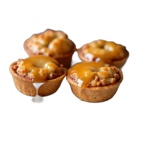 food, crown, 3d render, photorealistic transparent PNG cut-out