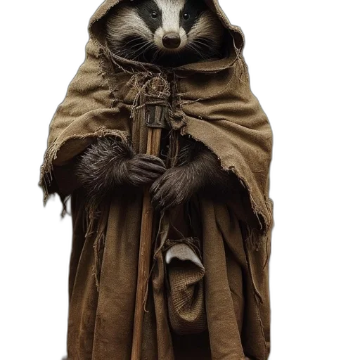 animal, creature, staff, mask transparent PNG cut-out