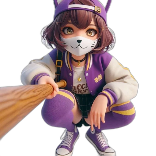 staff, mask, animal, weapon transparent PNG cut-out