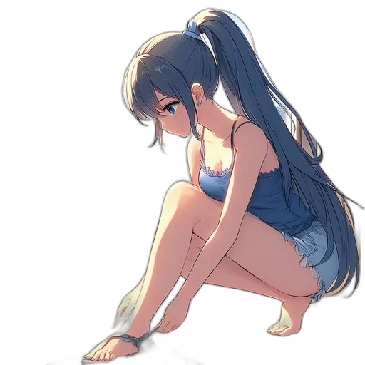 dress, weapon, creature, shoes transparent PNG cut-out