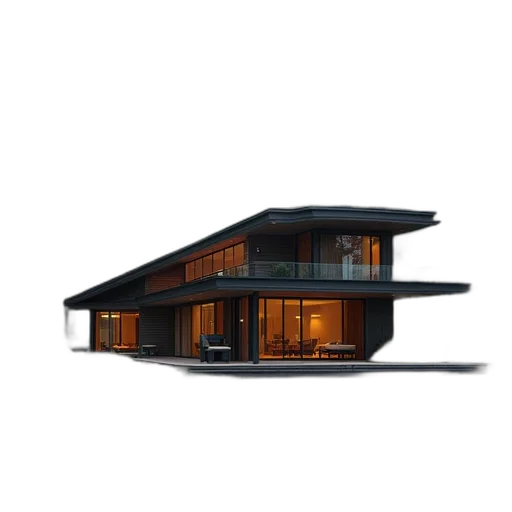 building, furniture, 3d render, concept art transparent PNG cut-out
