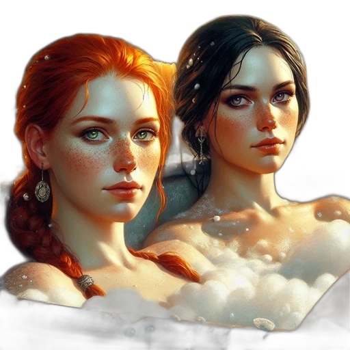 fantasy art, concept art, photorealistic, comic book art transparent PNG cut-out