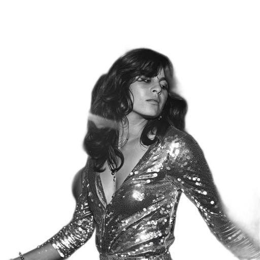 dress, woman, dances, sequined transparent PNG cut-out