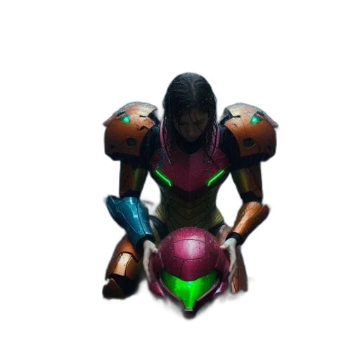 robot, weapon, mask, creature transparent PNG cut-out