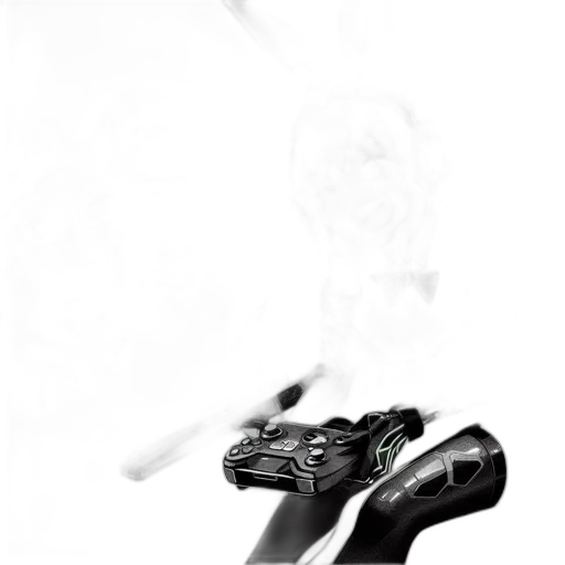 shoes, robot, mask, weapon transparent PNG cut-out
