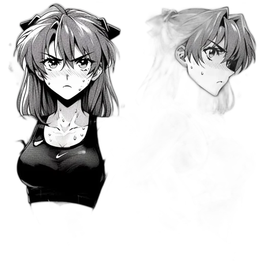mask, face, staff, anime transparent PNG cut-out