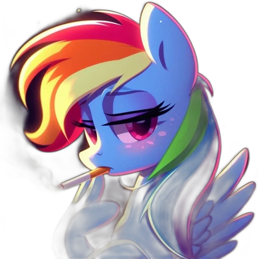 jacket, staff, pixel art, vaporwave transparent PNG cut-out