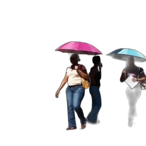 umbrella, 3d render, concept art, photorealistic transparent PNG cut-out