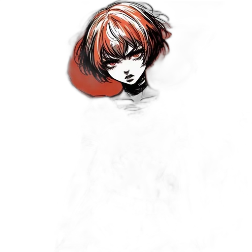 face, hair, mask, staff transparent PNG cut-out