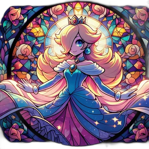 dress, crown, jewelry, staff transparent PNG cut-out