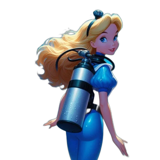 dress, staff, robot, crown transparent PNG cut-out