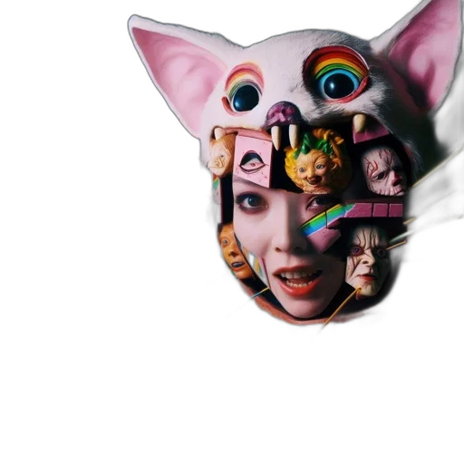 mask, face, animal, creature transparent PNG cut-out
