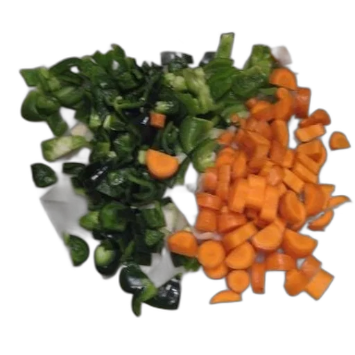 food, crown, 3d render, green transparent PNG cut-out
