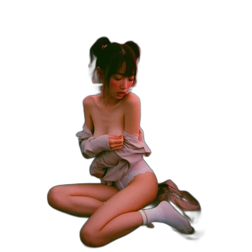 dress, shoes, creature, mask transparent PNG cut-out