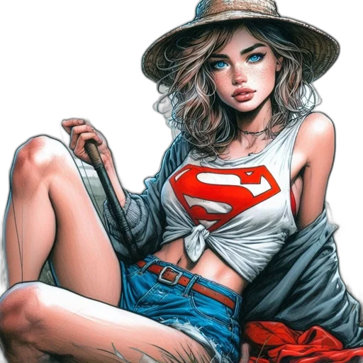 comic book art, photorealistic, concept art, fantasy art transparent PNG cut-out