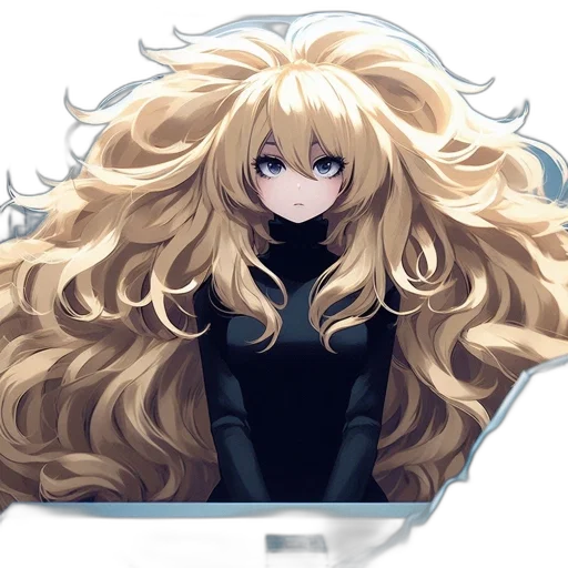 hair, mask, staff, face transparent PNG cut-out