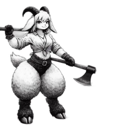 staff, weapon, animal, robot transparent PNG cut-out