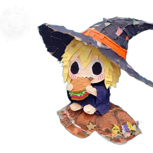 hat, food, staff, dragon transparent PNG cut-out