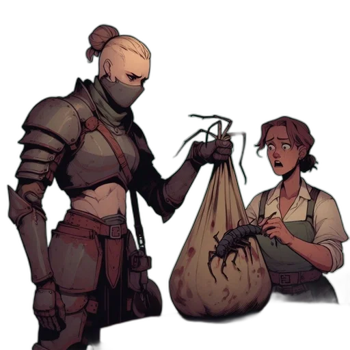 staff, food, weapon, creature transparent PNG cut-out