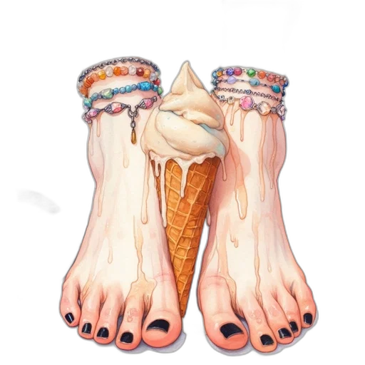 shoes, jewelry, food, photorealistic transparent PNG cut-out