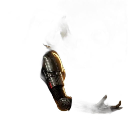 weapon, robot, staff, mask transparent PNG cut-out