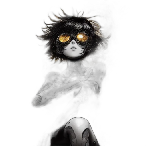 mask, creature, face, robot transparent PNG cut-out