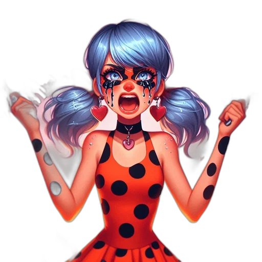 dress, face, concept art, cartoon transparent PNG cut-out