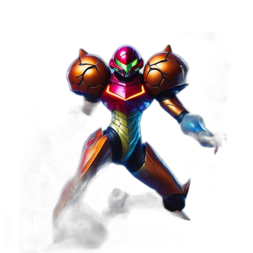 robot, weapon, concept art, 3d render transparent PNG cut-out