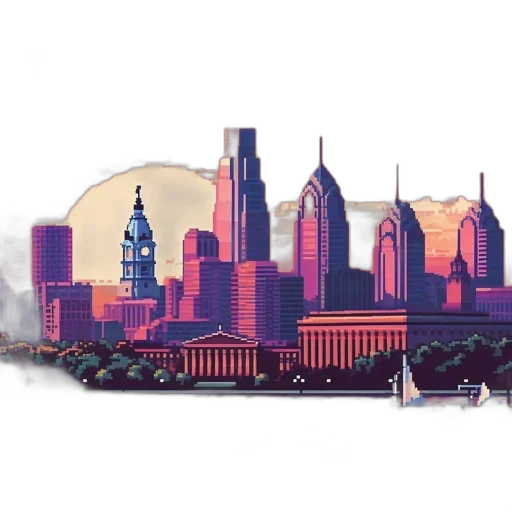 concept art, cartoon, pixel art, watercolor transparent PNG cut-out