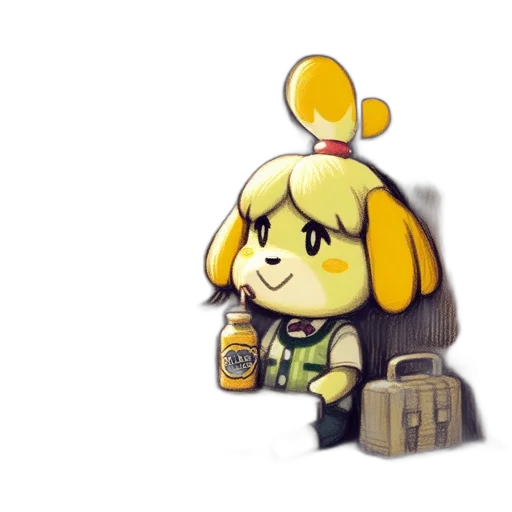 animal, bottle, staff, food transparent PNG cut-out
