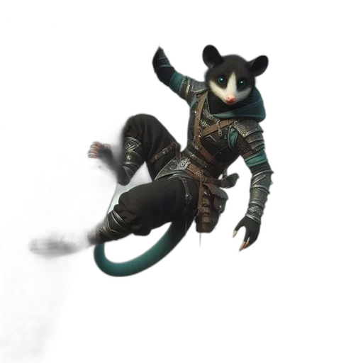 dragon, creature, animal, staff transparent PNG cut-out