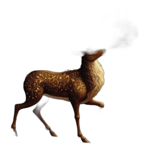 animal, creature, staff, dragon transparent PNG cut-out