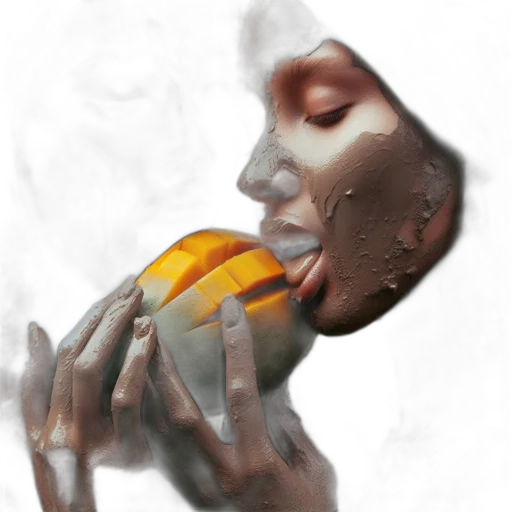 mask, face, food, creature transparent PNG cut-out