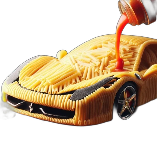 car, food, hair, weapon transparent PNG cut-out
