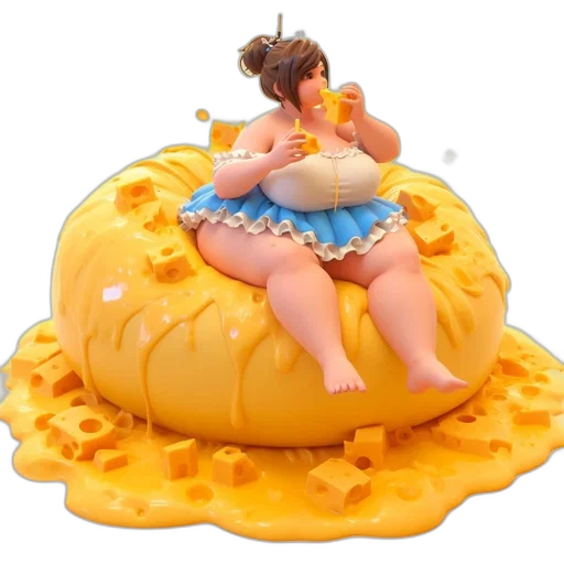 food, 3d render, concept art, young transparent PNG cut-out