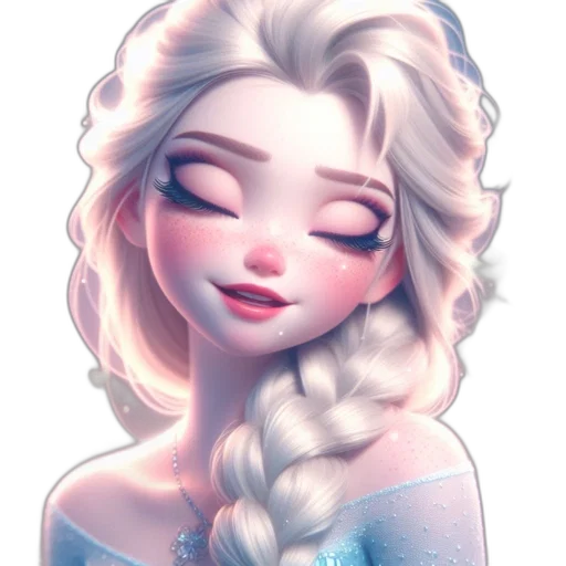 dress, face, crown, fantasy art transparent PNG cut-out