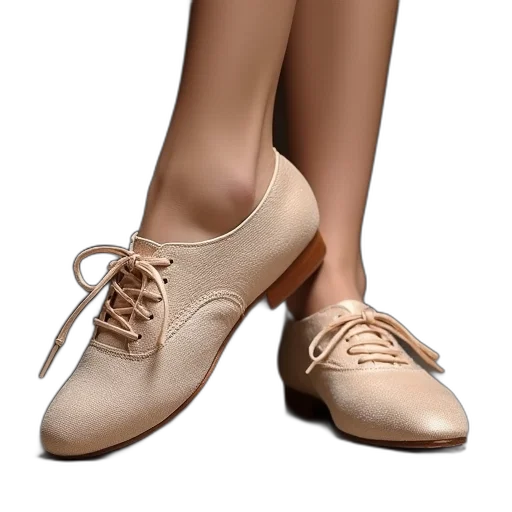 shoes, 3d render, photorealistic, earth tones transparent PNG cut-out