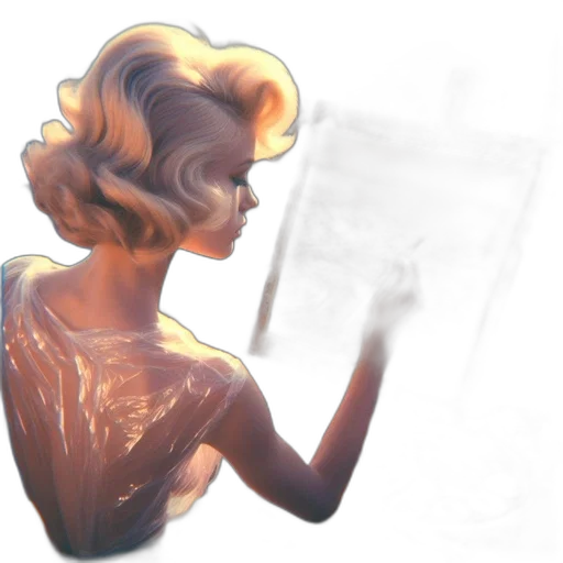 dress, crown, hair, face transparent PNG cut-out